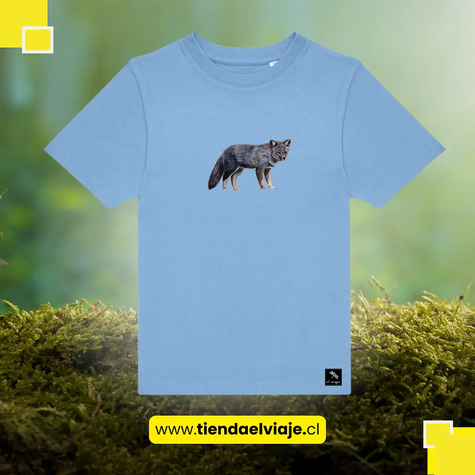Polera Infantil Unisex – Fauna Nativa (Talla 5/6) 4