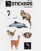 Set de Stickers Fauna Nativa - thumbnail 1