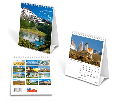 Calendario de Escritorio Recorriendo Chile 2027