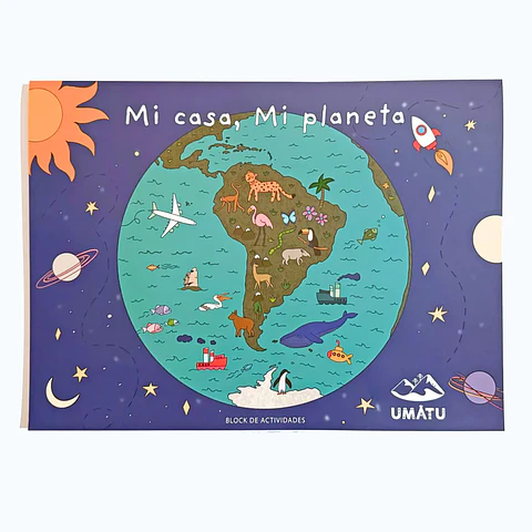 Mi Casa, Mi Planeta – Block de actividades