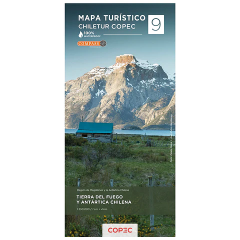 Mapa N.º 9 – Tierra del Fuego y Antártica Chilena