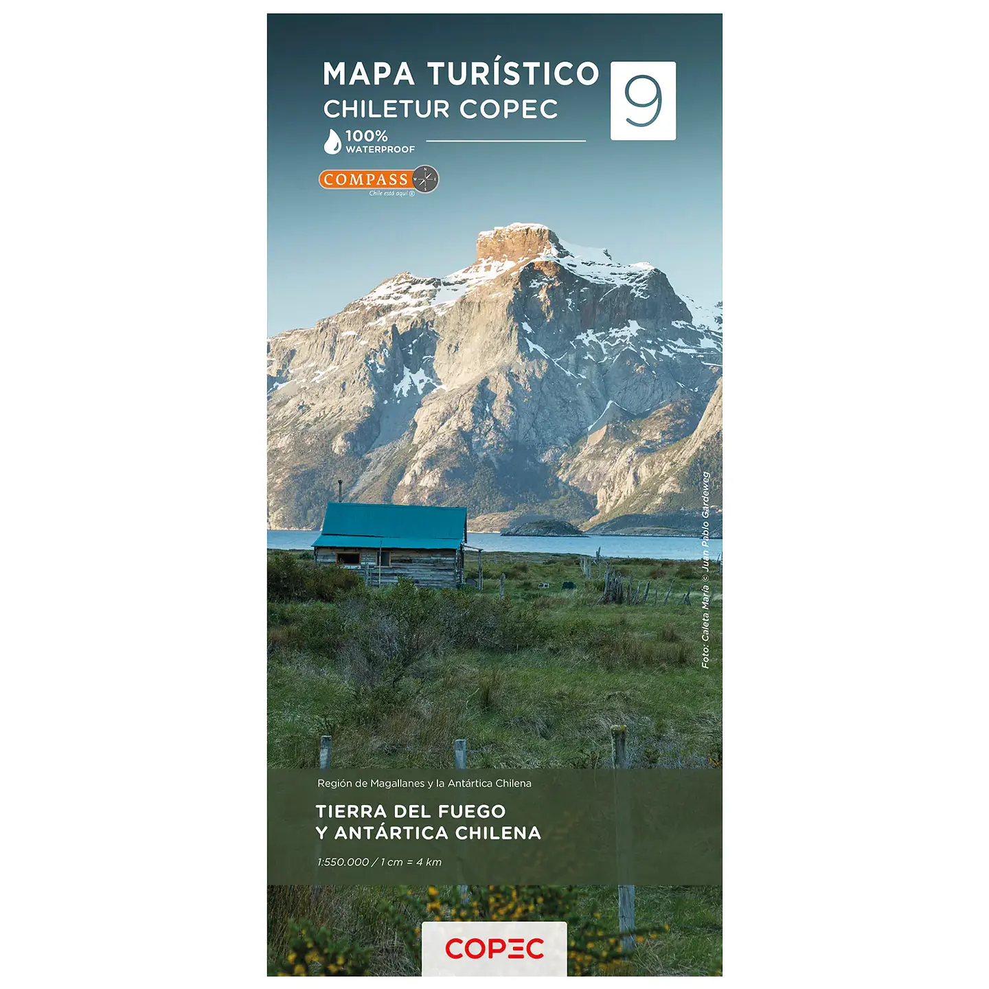 Mapa N.º 9 – Tierra del Fuego y Antártica Chilena 1