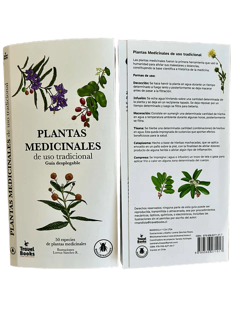 Plantas Medicinales de Uso Tradicional – Guía desplegable