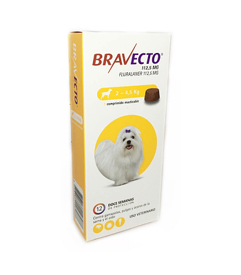 Bravecto 2 a 4,5kg