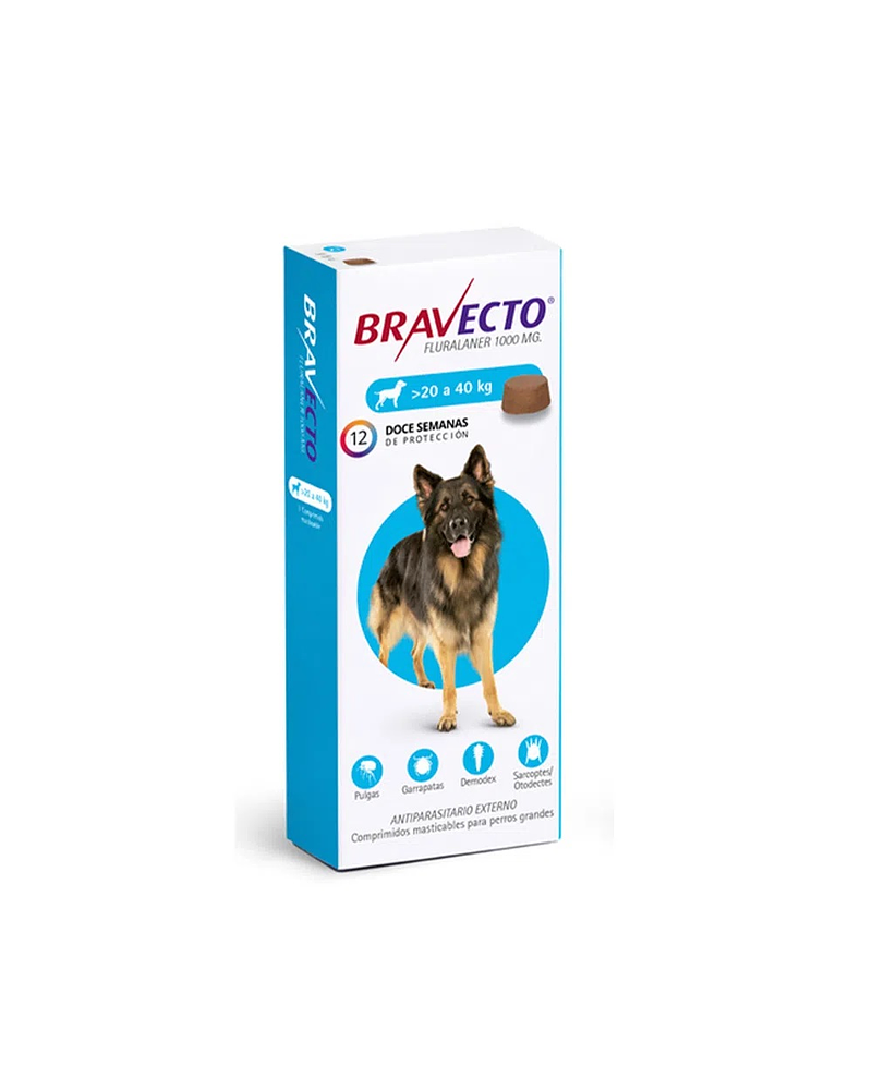 Bravecto 20 a 40kg