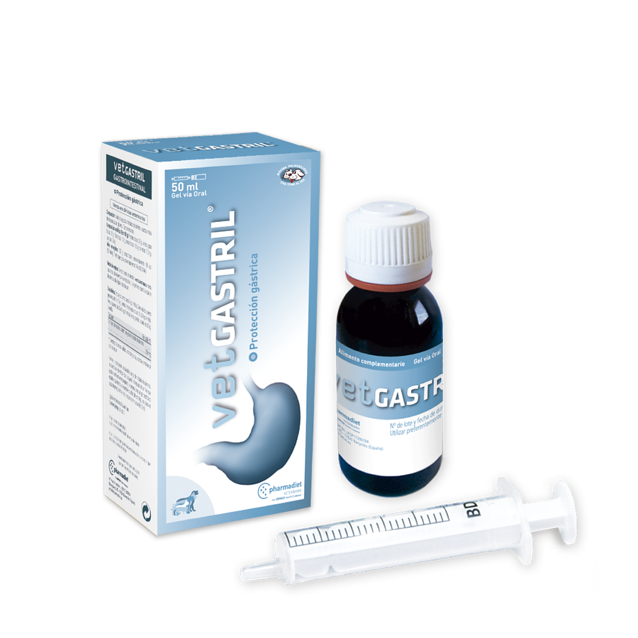 Vetgastril 50ml - gel oral