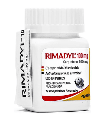 Rimadyl 100mg - 14 Comprimidos Masticables -