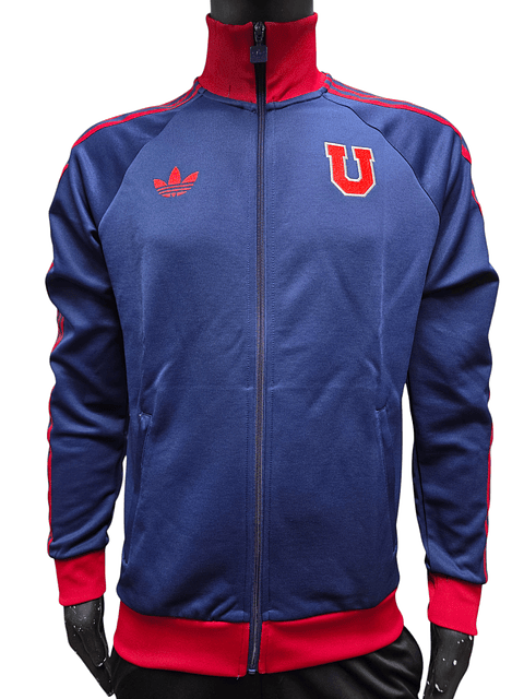 Polerón Azul Universidad de Chile Adidas – Temporada 2026