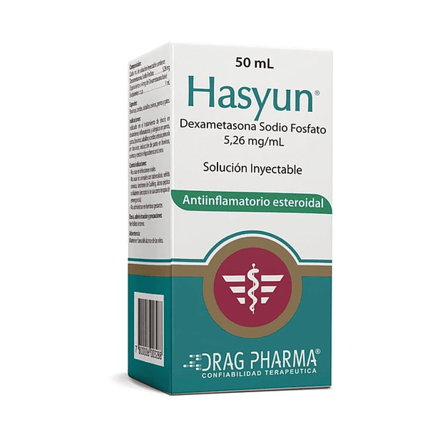 Hasyun inyectable 50 ml 5,26mg
