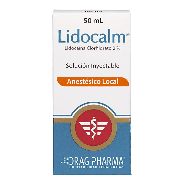 Lidocalm inyectable 50ml