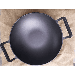 Wok hierro fundido