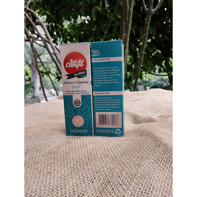 Sal de Campo: MARINA CON ESPECIAS