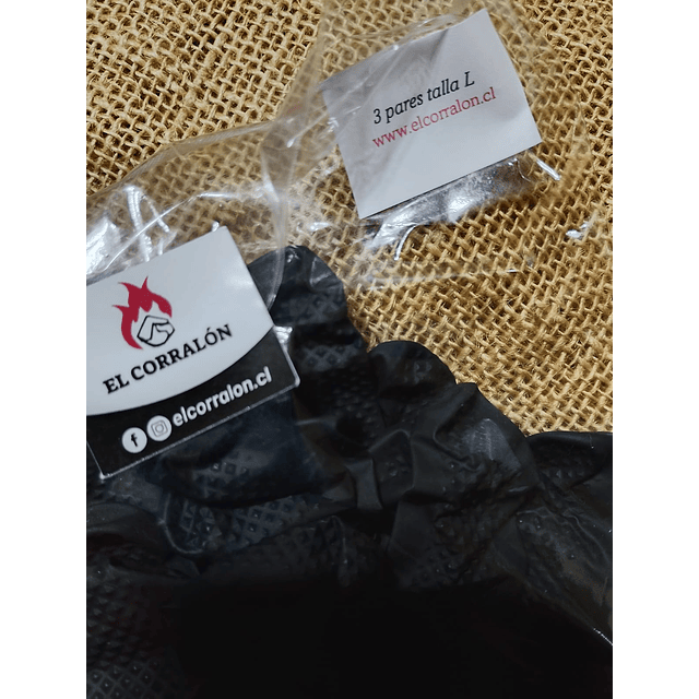 Guantes de nitrilo para chef