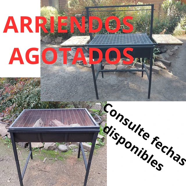 Parrilla ARRIENDO X DIA