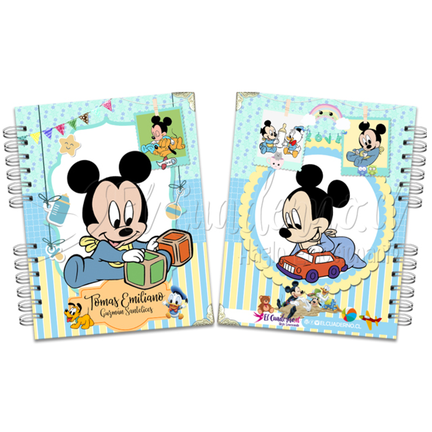 Agenda Pediátrica Mickey Baby II 1