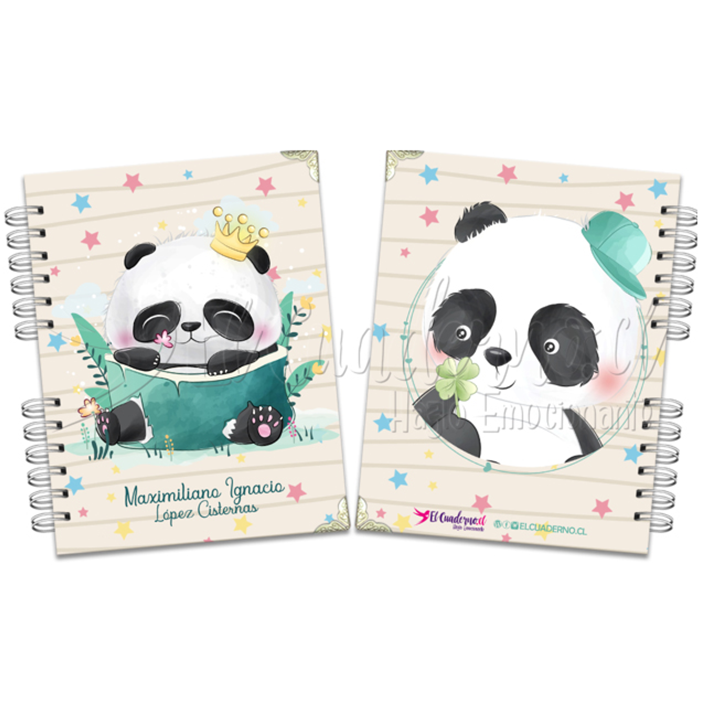 Agenda Pediátrica Osito Panda 1
