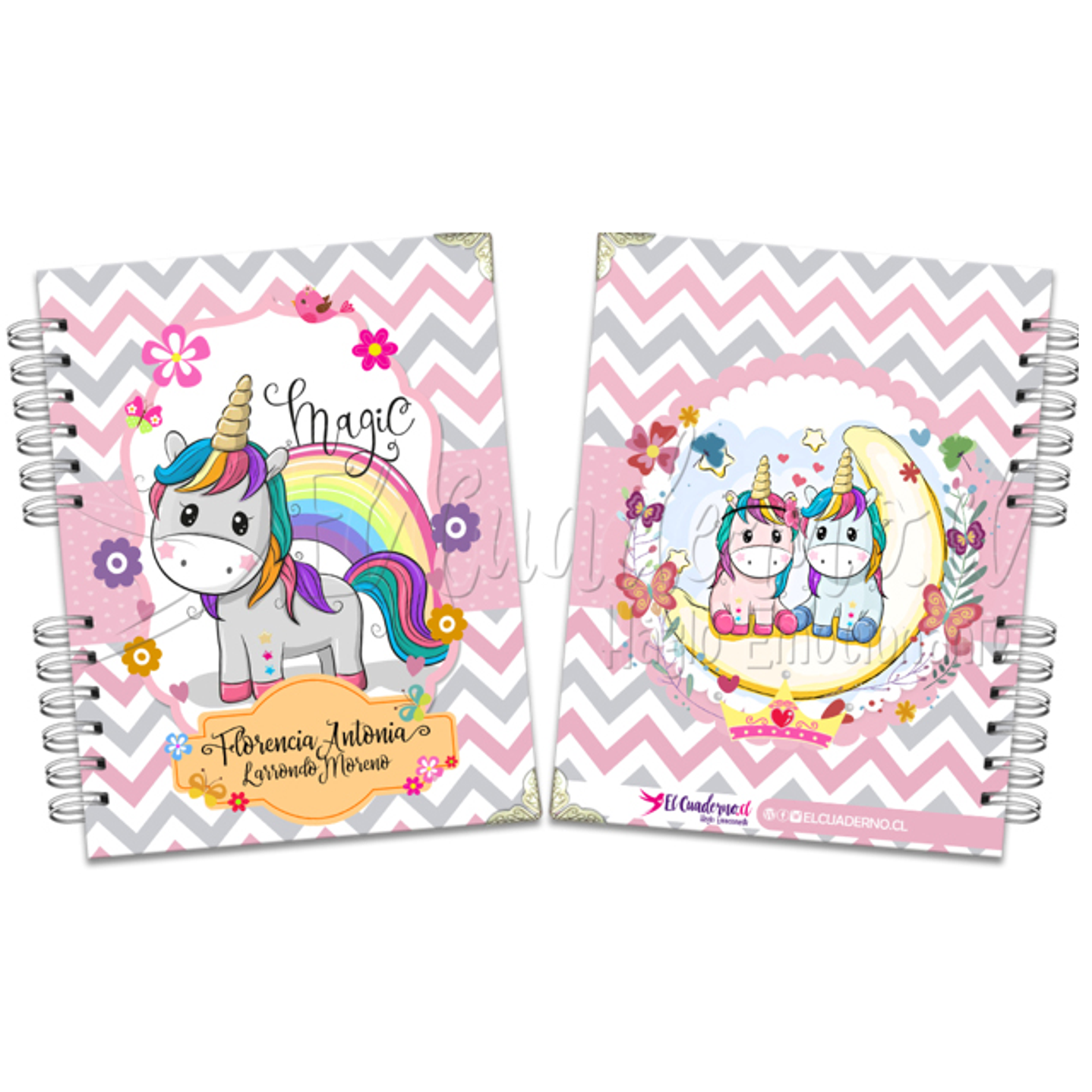 Agenda Pediátrica Unicornio Baby 1