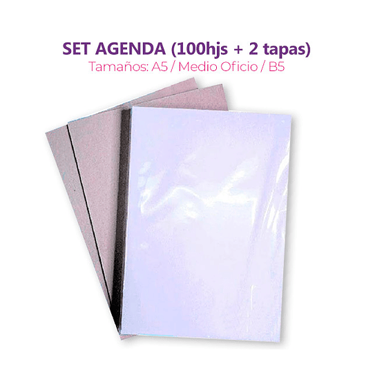 Set Agenda Tamaños disponibles A5 y A6