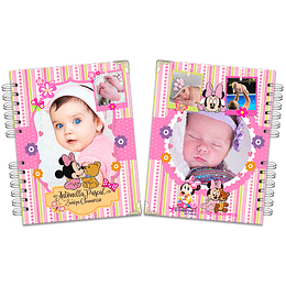 Agenda Pediátrica Minnie Mouse Bebe