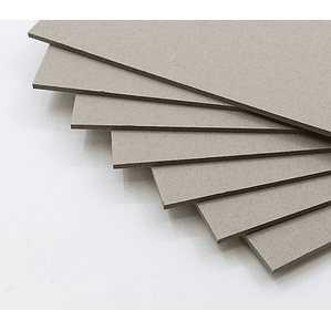 10 Hojas Cartón Piedra Tamaños: A5, B5, Medio Oficio y A6