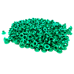 Ojetillo 4mm Turquesa Pastel
