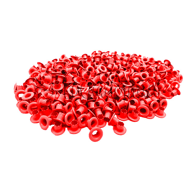 Ojetillo 4mm Rojo