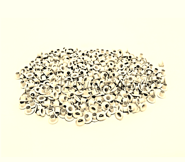 Ojetillo 4mm Blanco Crema