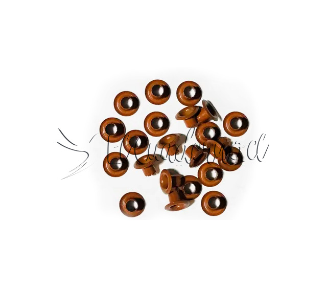 Ojetillo 4mm Cafe