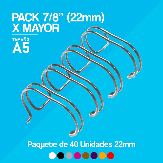 Pack x Mayor Anillo 7/8