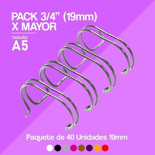 Pack x Mayor Anillo 3/4