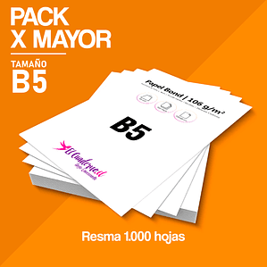 Bond B5 de 106grs. Mil hojas