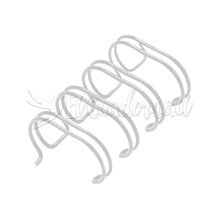 Anillo Metálico 19mm Tonos Neutros - 4 Tiras Oficio 1