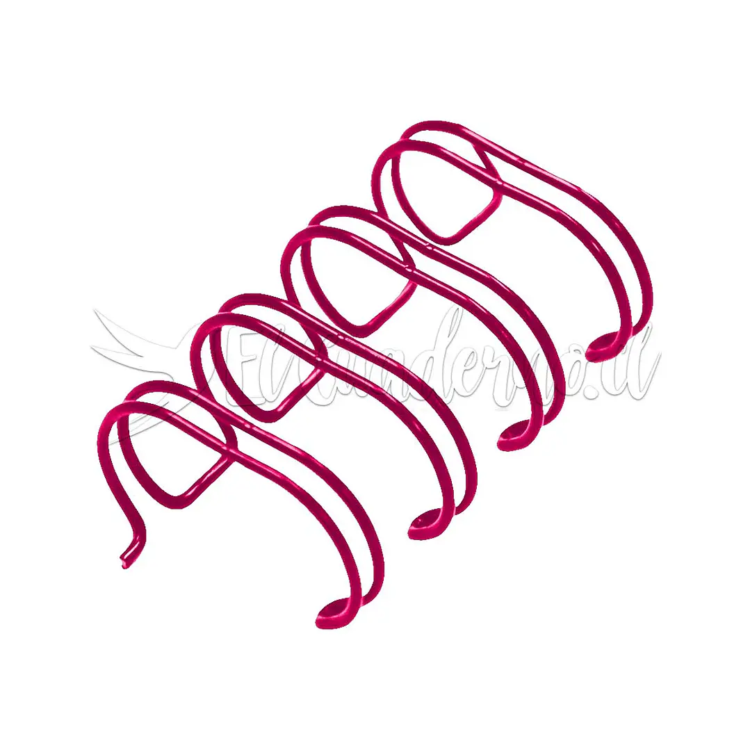 Anillo Metálico 19mm Tonos Neutros - 4 Tiras Oficio 5