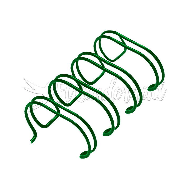 Anillo Metálico 19mm Tonos Neutros - 4 Tiras Oficio 9