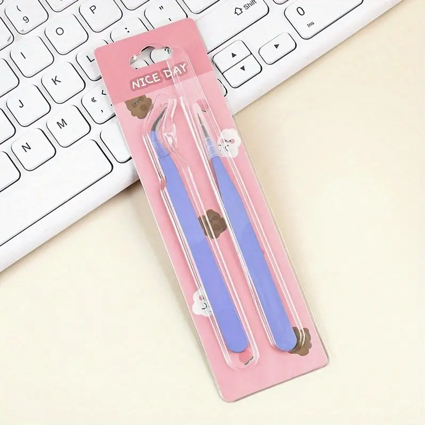 Set 2 Pinzas Para Manualidades y Vinilos, Color MORADO 1