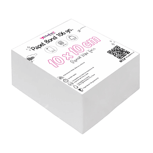 Bond Taco 10x10 cm 106grs. 500 Hojas + 10 TAPAS