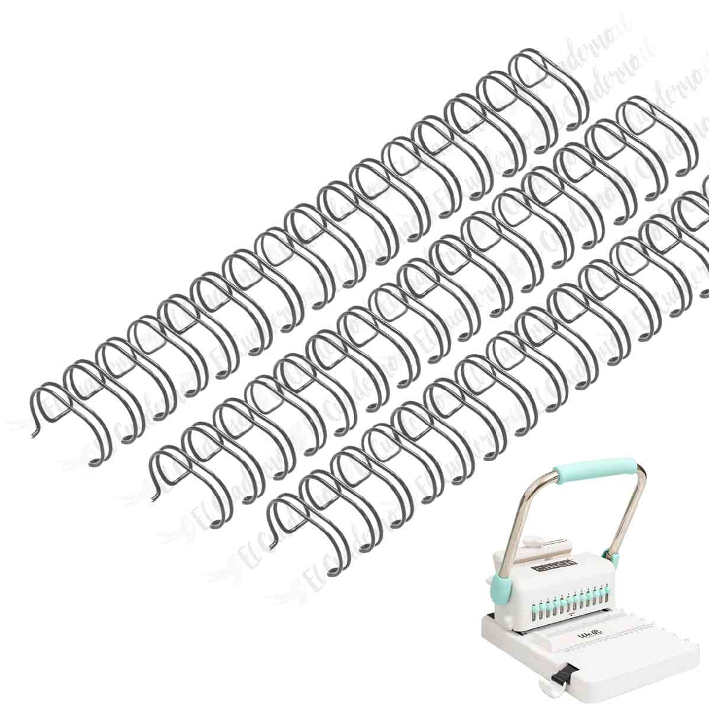 Anillo Metálico 22mm Tonos Neutros - 4 Tiras Oficio 6