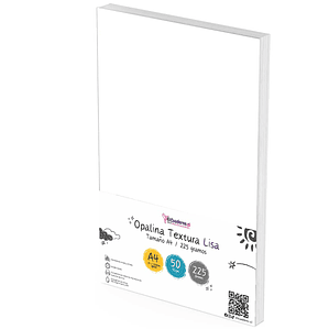 Opalina Lisa Imprimible A4 / 225 gr 50 hojas
