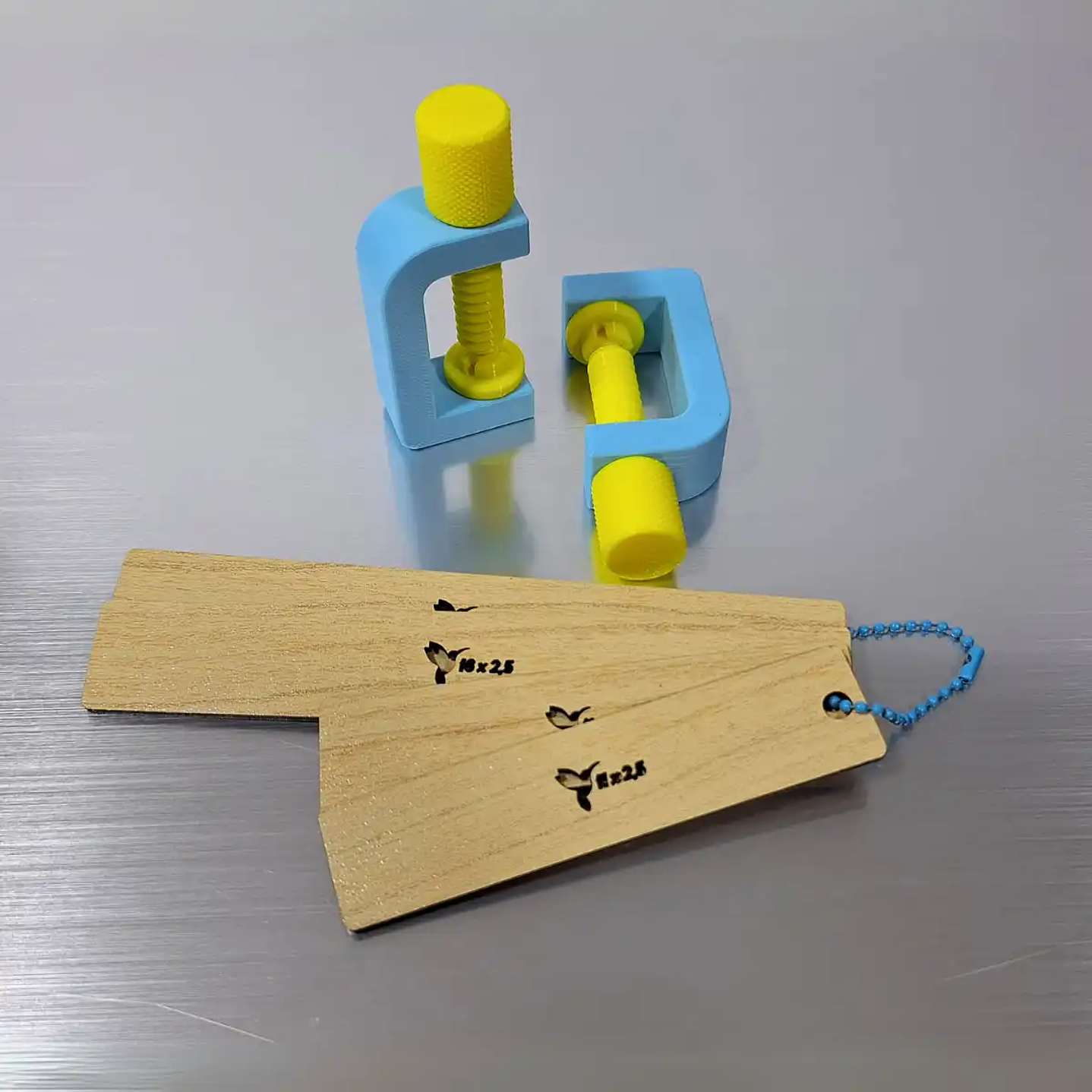 Kit 2 Prensas para encuadernar Taco + Mini Planchas DMF 7