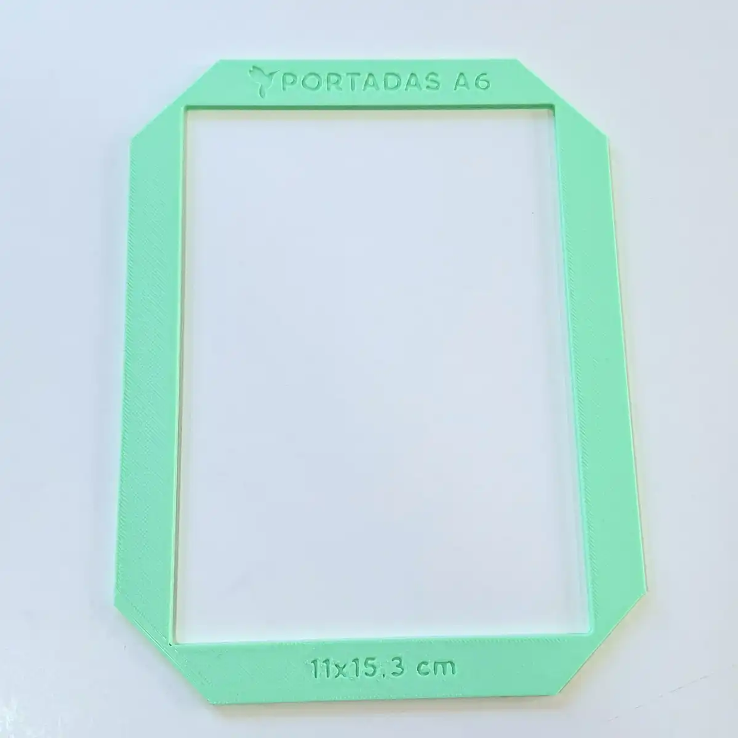 Regla Portadas A6 + Bastidor DMF – Corte Preciso 1