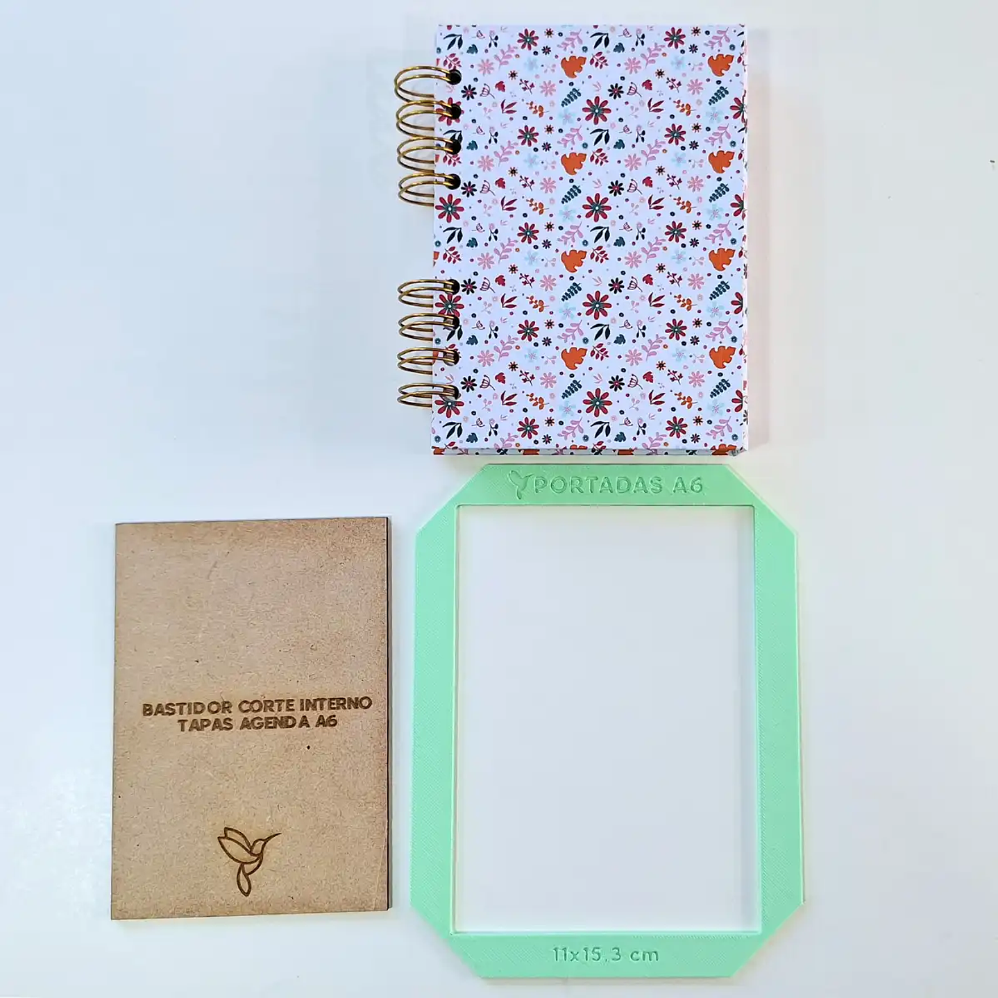 Regla Portadas A6 + Bastidor DMF – Corte Preciso 3