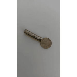 Imán Neodimio 10mm x 1.5 mm circular Set 10 unidades- Artesanías y encuadernación