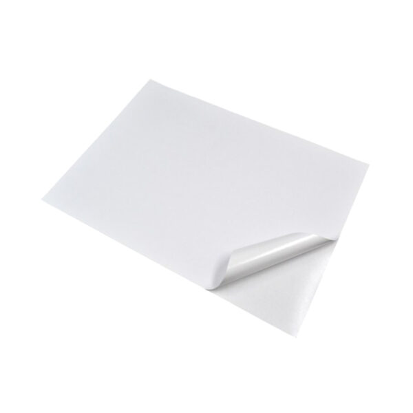 Papel Bond Adhesivo 80grs Opaco A4 25 Hojas
