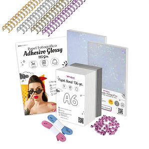 Kit Inicial Encuadernación - Tamaño A6, A5 o B5- Con todo lo esencial