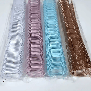 Mix Anillos Tonos Pastel 22 mm (7/8) Tamaño A4 - 16 Tiras