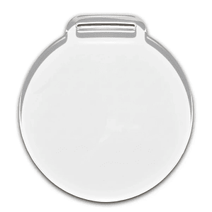 Medalla Acrílico Transparente 6,5cm - Personalizable