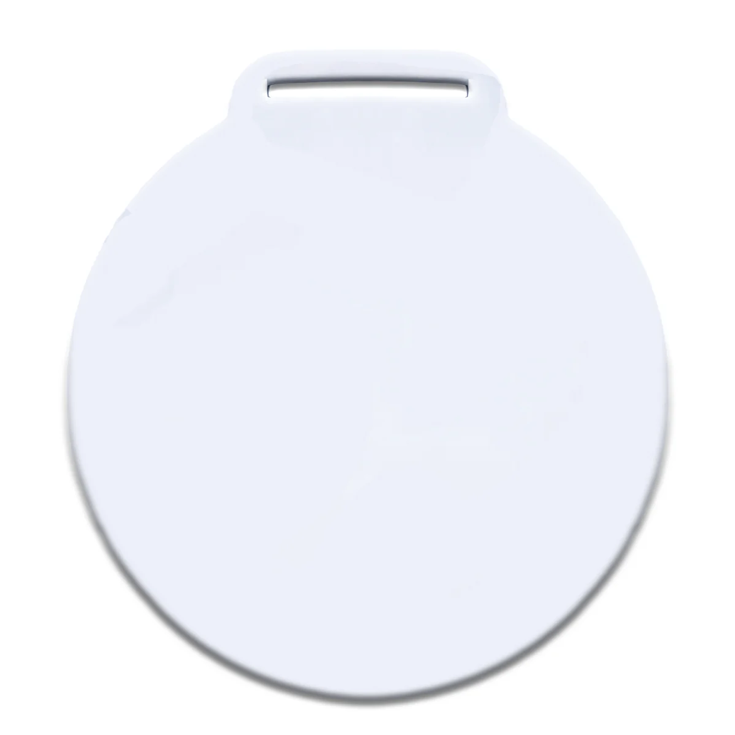 Medalla Acrílico Blanco Sublimable 6,5cm 1