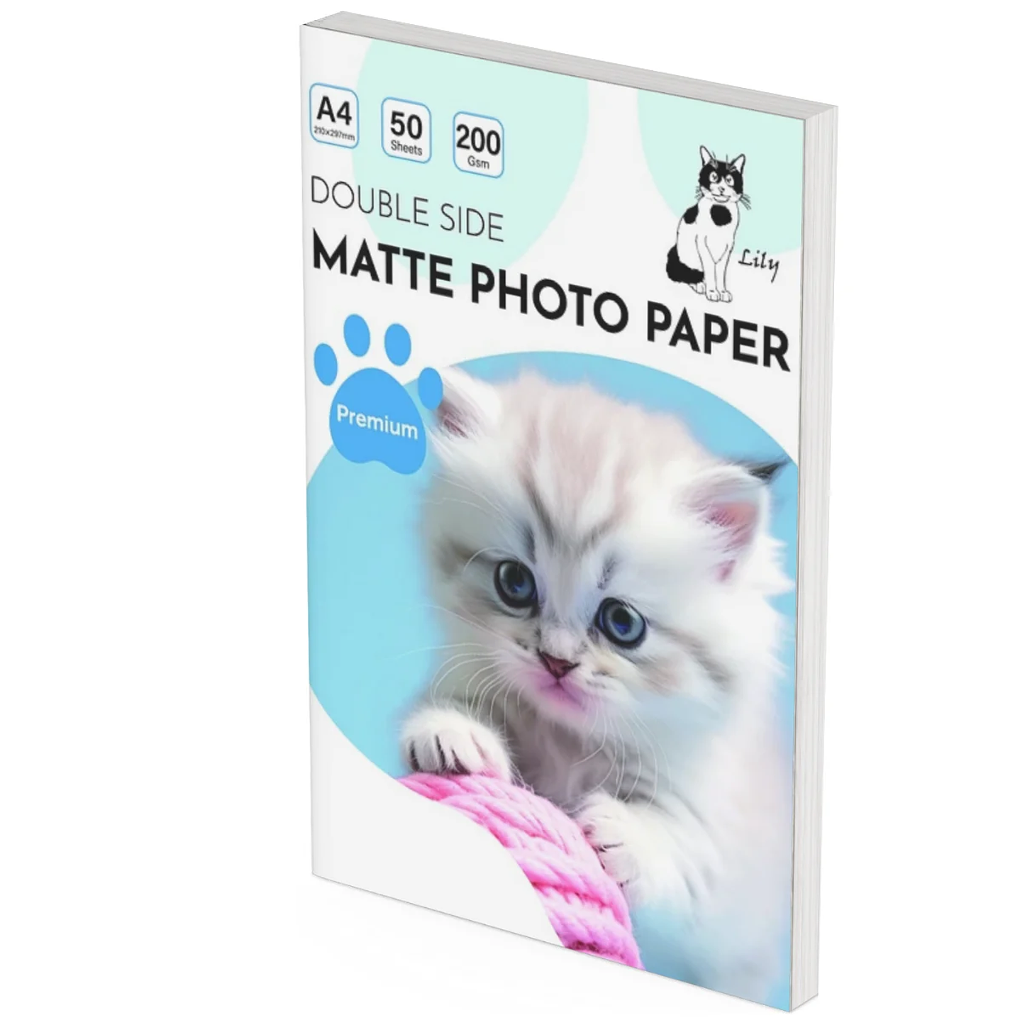 Papel Fotográfico Matte Doble Faz 200g / 50 hojas 1