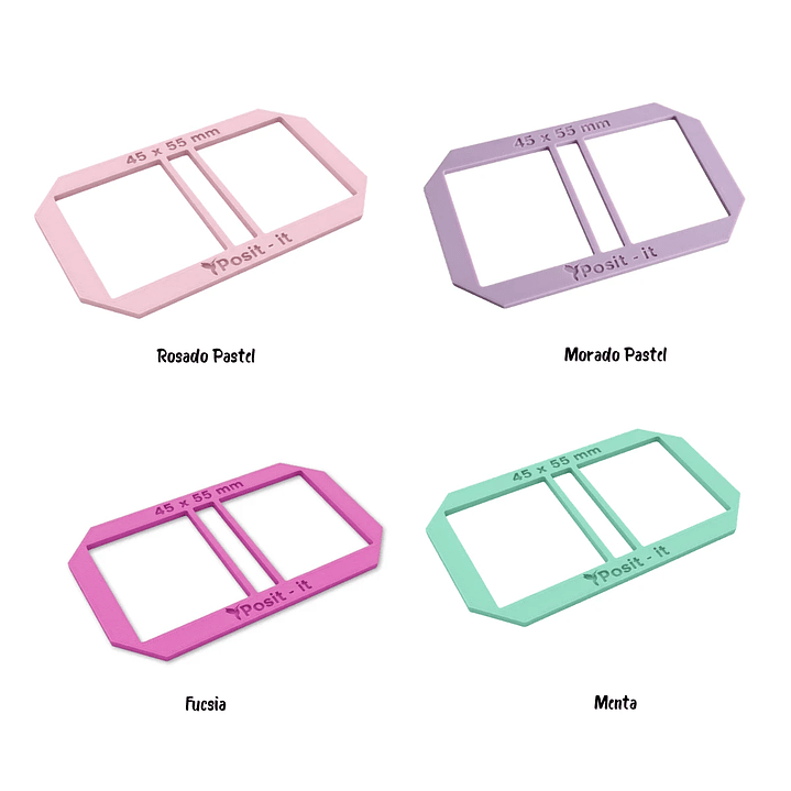 Regla post it 45 x 55mm 2