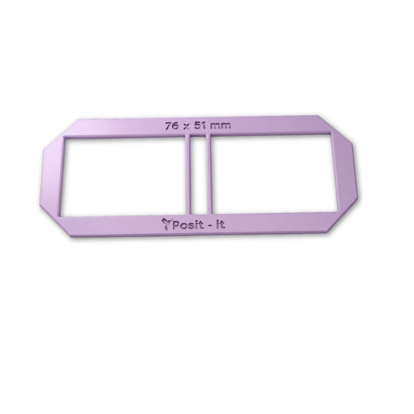 Regla post it 76x51 mm - PLA 3D 4